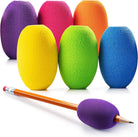 Soft foam pencil grip for sensory feedback and control