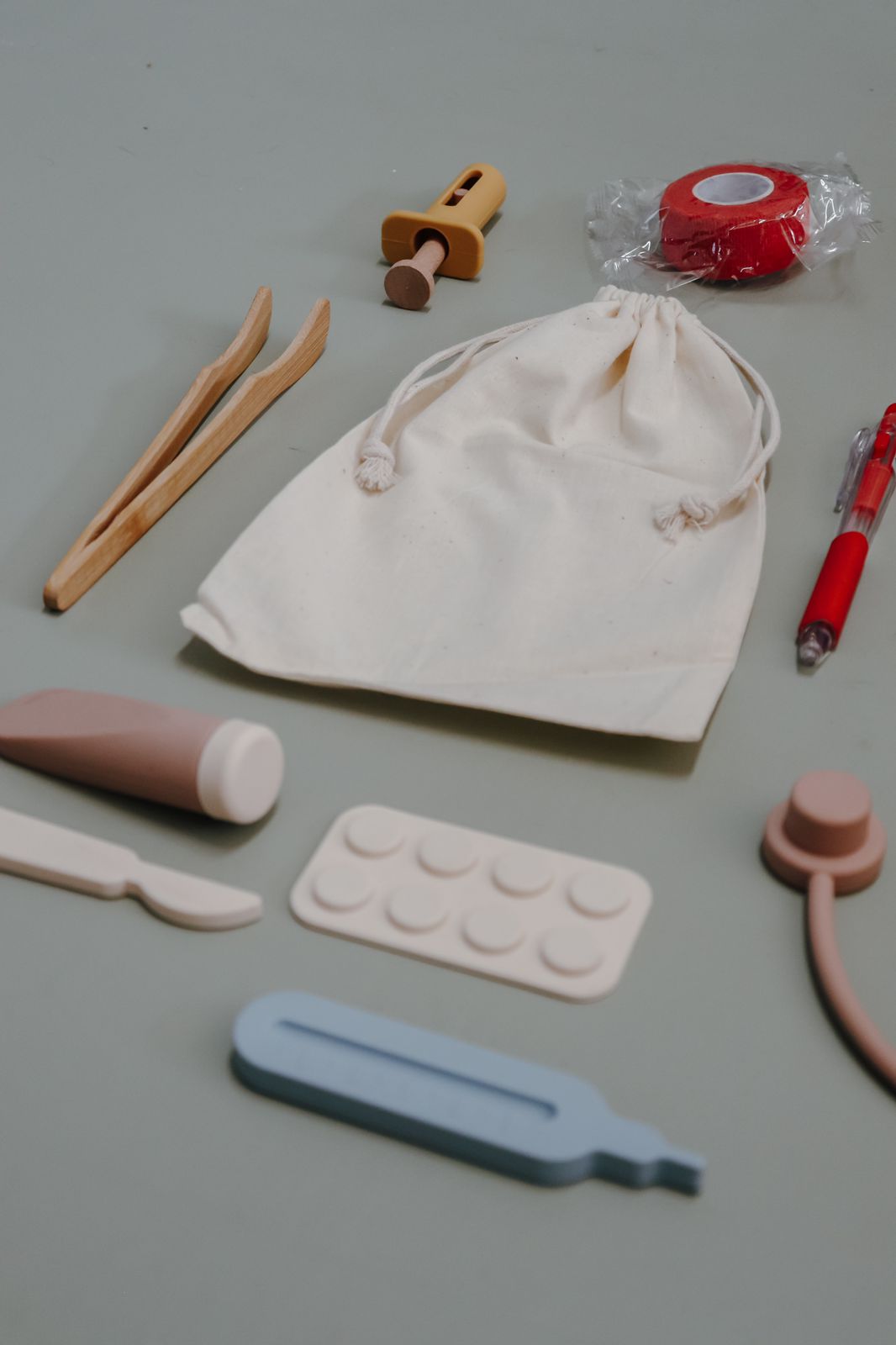 Pretend play doctor kit for toddlers and children