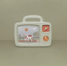 Retro musical TV toy with farm animals