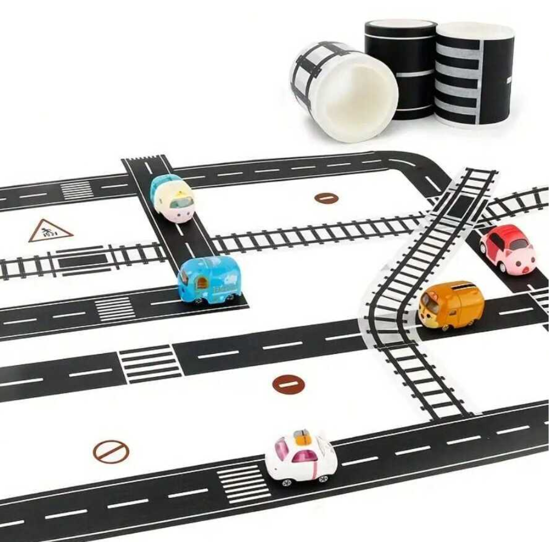 Imaginative play road tape for toddlers