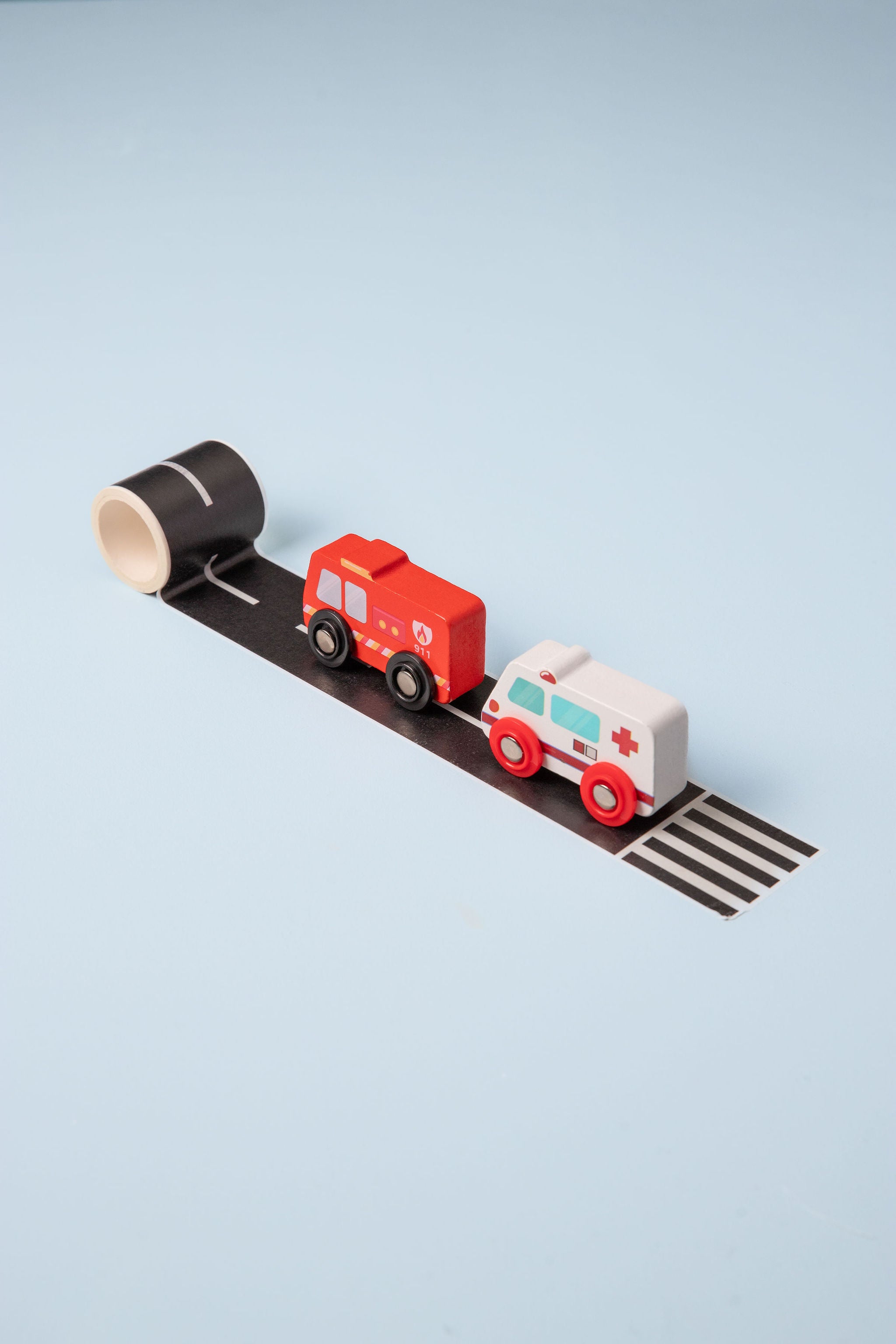 Road tape for kids car play and imaginative play