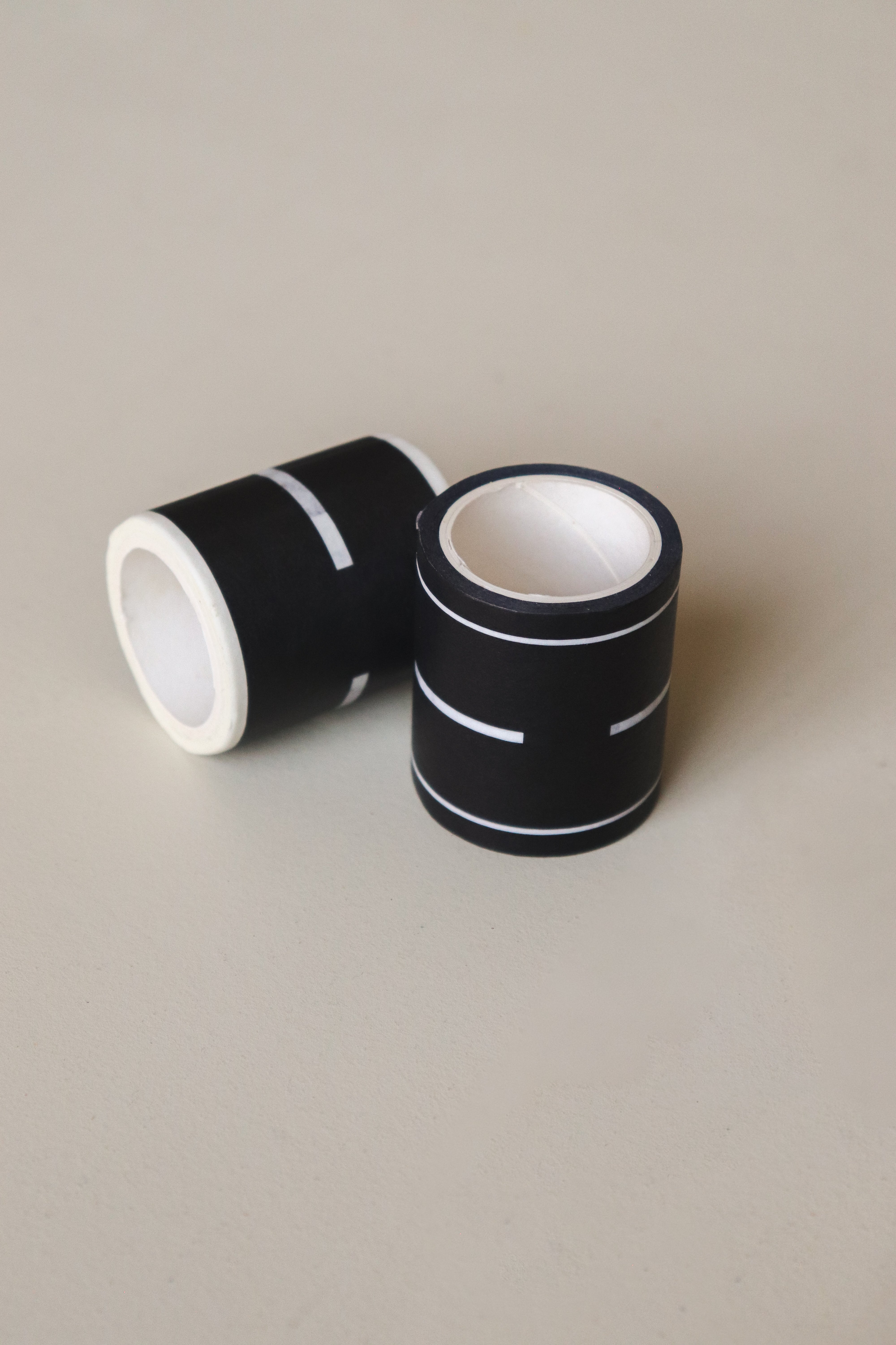 Kids creating roads with reusable road tape