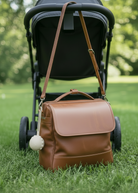 Silicone Pacifier dummy holder on bag