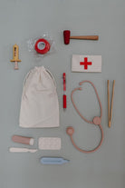 Silicone doctor set pretend play toy for kids
