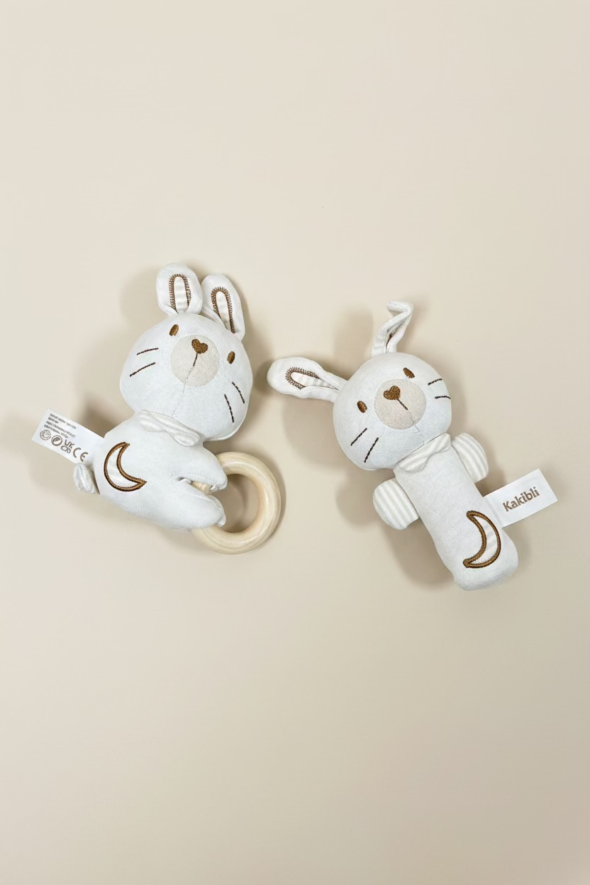 Soft Baby Rattle Set