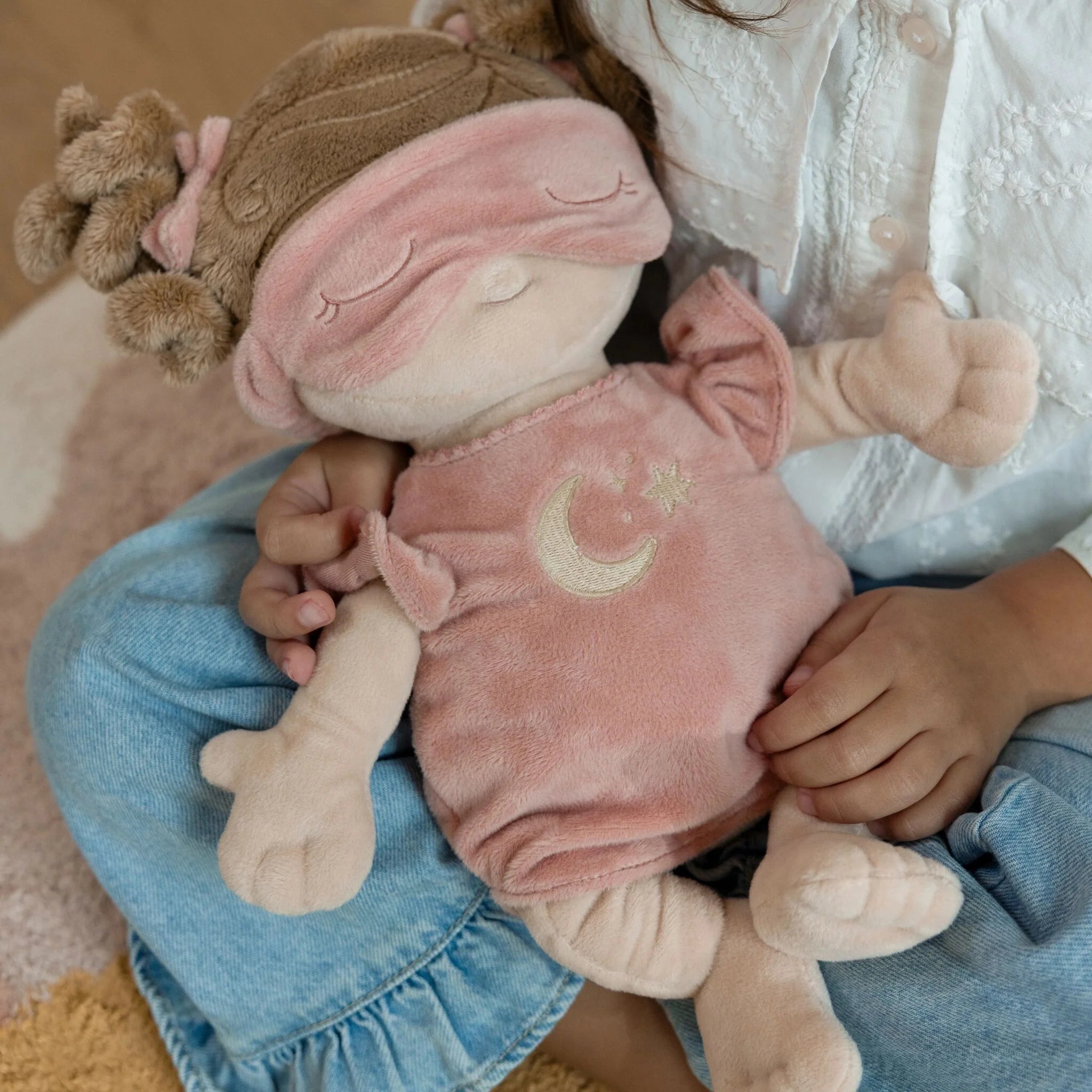 Soft fabric baby doll toy for kids and toddlers
