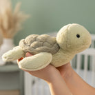 soft toy turtle soft green colours. baby gift
