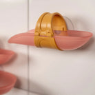 Suction cup bath track toy with balls