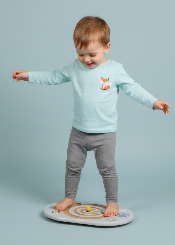 Balance board for tracing 2 in 1 motor activity board