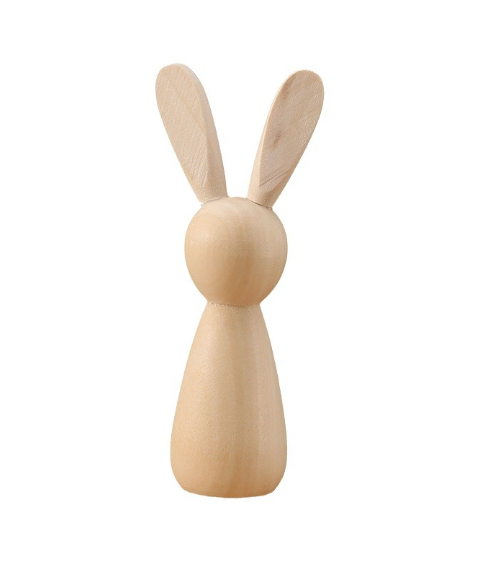 Wooden Bunnies for kids imaginative play