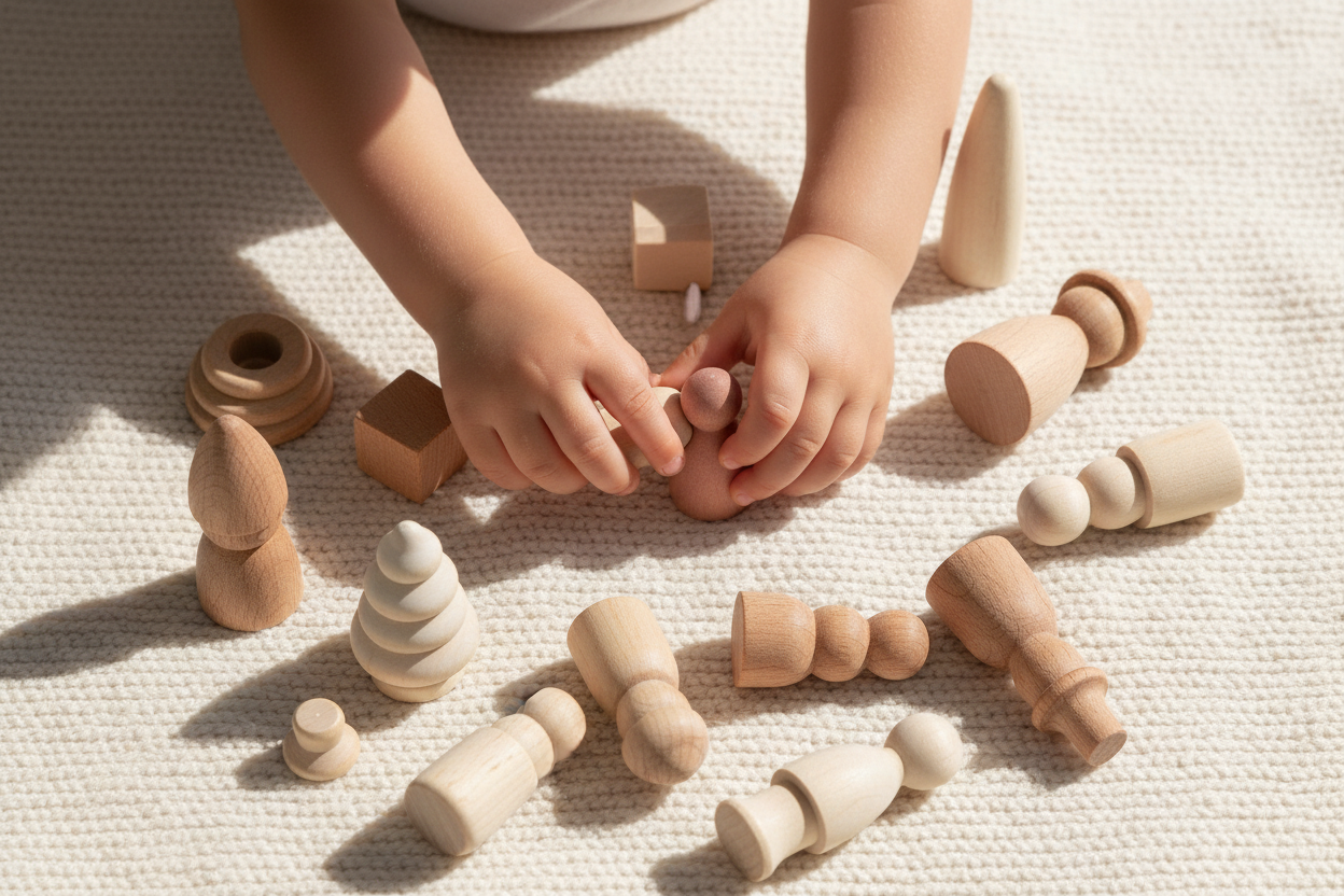 Wooden Peg Dolls