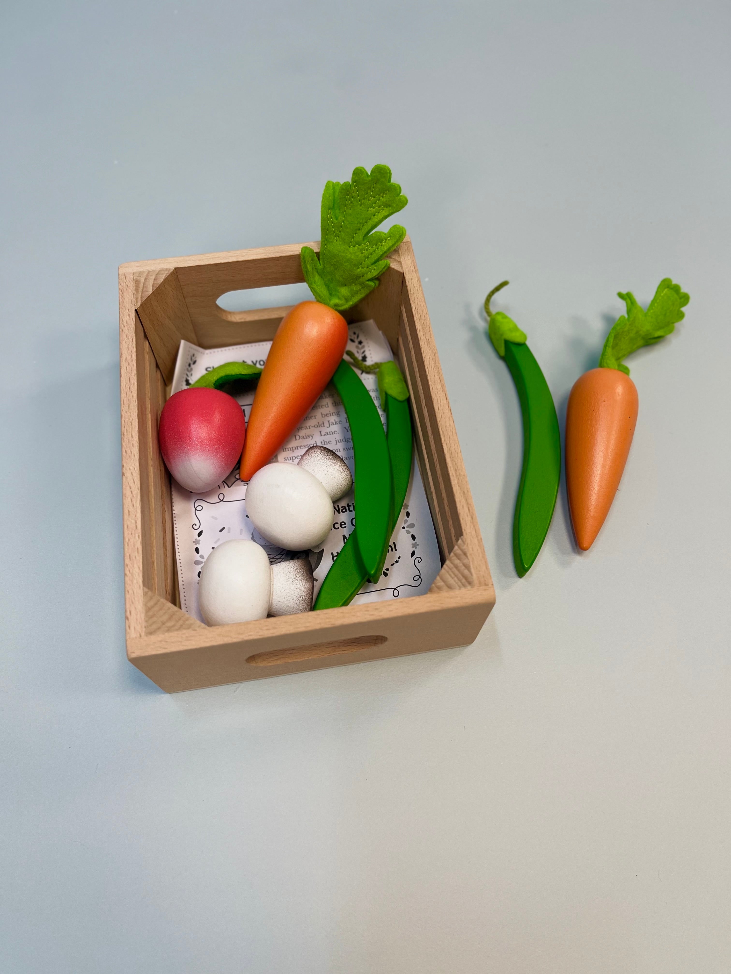 Wooden Butchers crates for role play