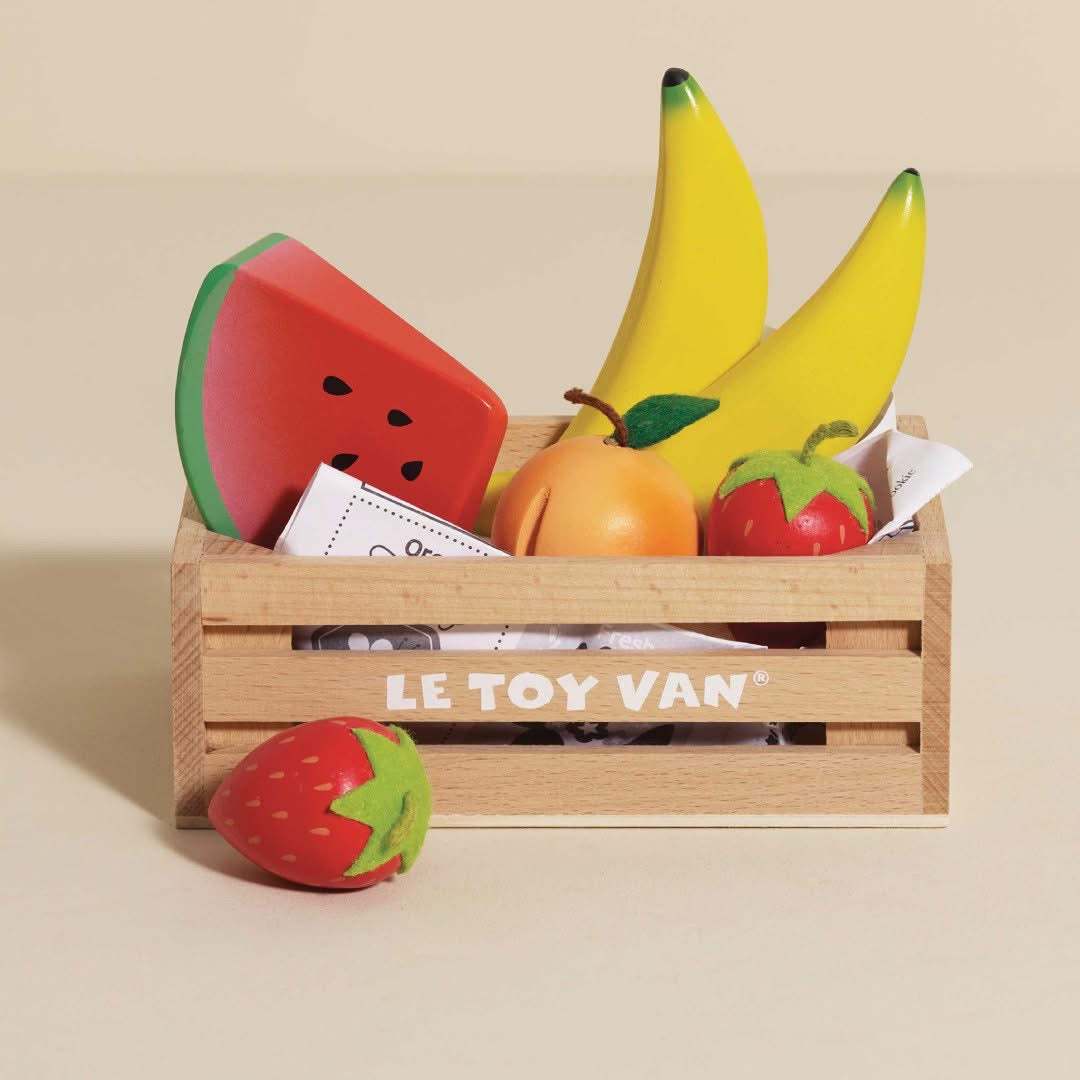 Wooden crates for role play Fruit