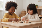 Natural loose parts for waldorf play