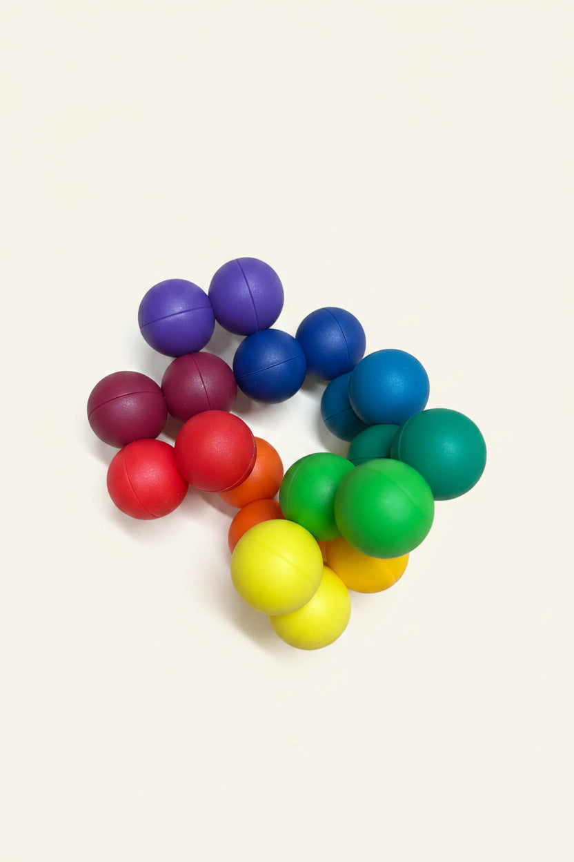 Colorful plastic balls fidget toy 