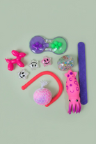 set of different sensory squishes in a pack 