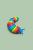 colourful worm sensory wiggle toy 