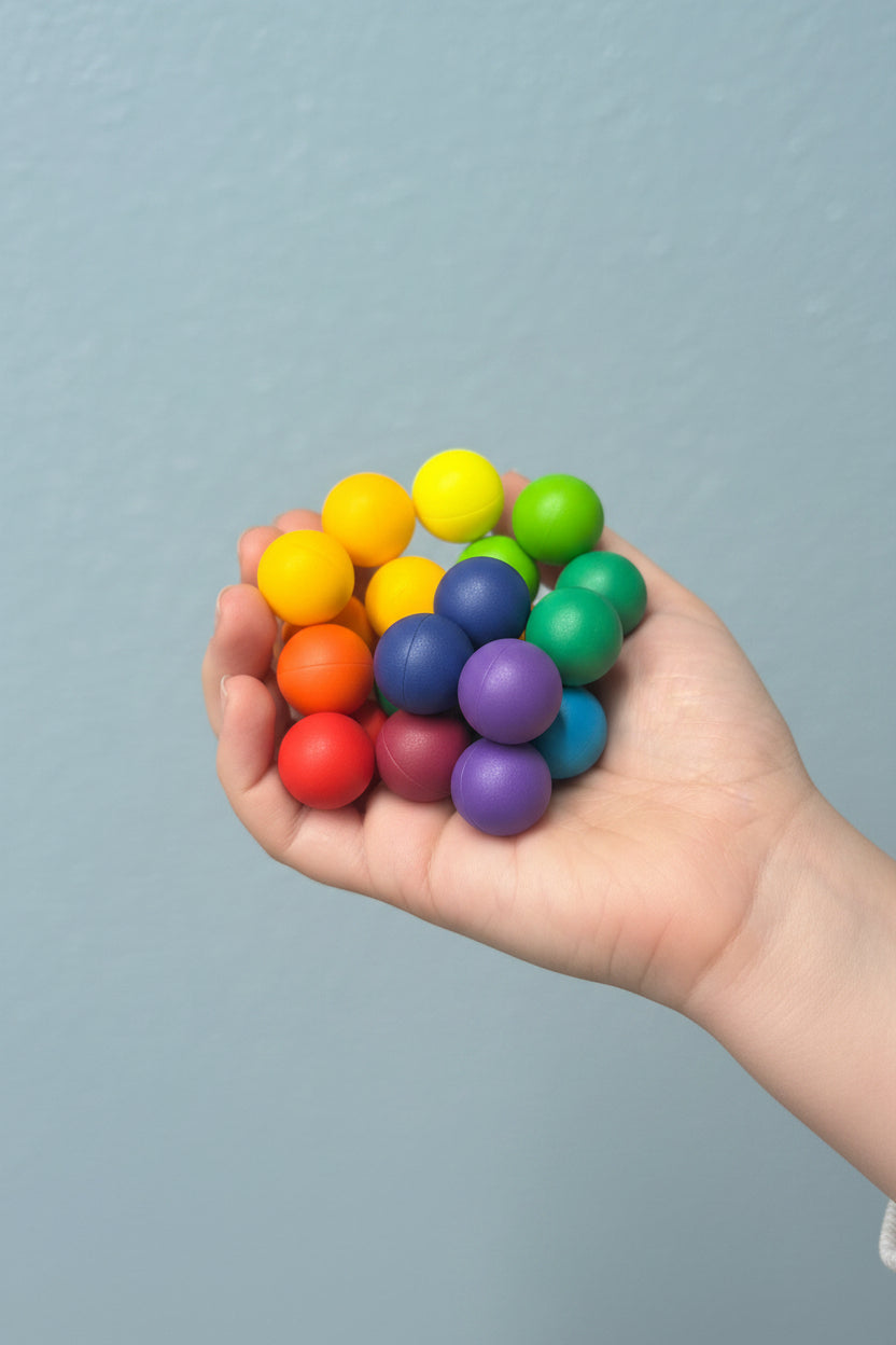 sensory fidget toys snap balls