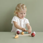 Wooden Cutting Vegetables - tiny tree toys