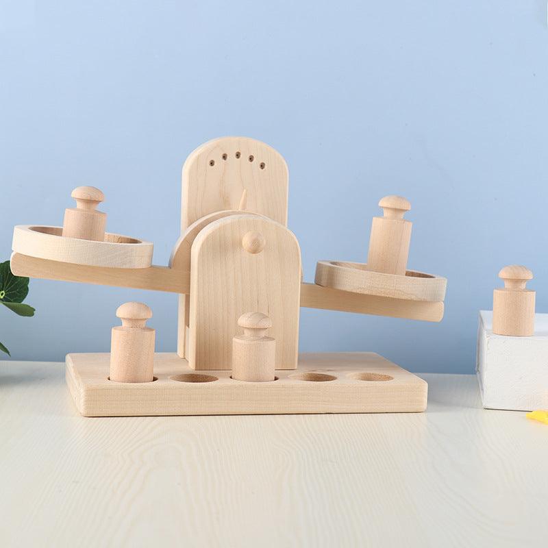 Wooden Balance Scale - tiny tree toys