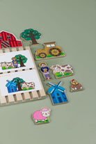 3D Figure Ground Puzzle: Farm - tiny tree toys - tiny tree toys