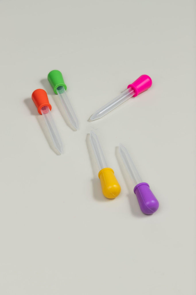5 Pc Coloured Paint Droppers - tiny tree toys - tiny tree toys