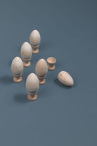 6Pc Egg & Cup - tiny tree toys - tiny tree toys