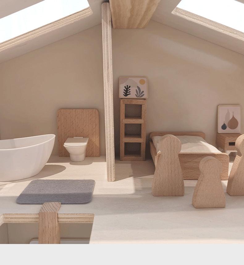 Doll house and Furniture - tiny tree toys