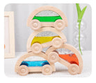 Liquid Wooden Cars - tiny tree toys