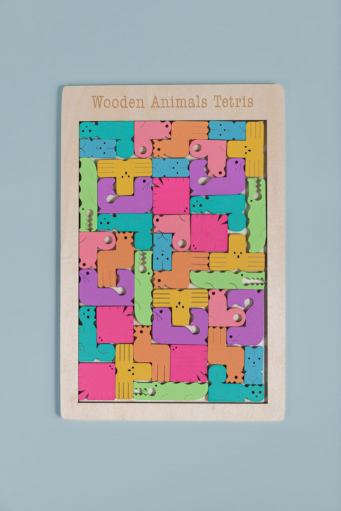 Animal Tetris - tiny tree toys - tiny tree toys