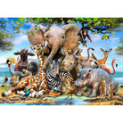 Babies In The Wild Puzzle 50Pcs A4 - tiny tree toys - Smart Thinking