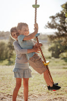 Button Rope Swing - tiny tree toys - tiny tree toys