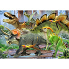 Dinosaurs In The Forest Puzzle 48Pce A4 - tiny tree toys - Smart Thinking