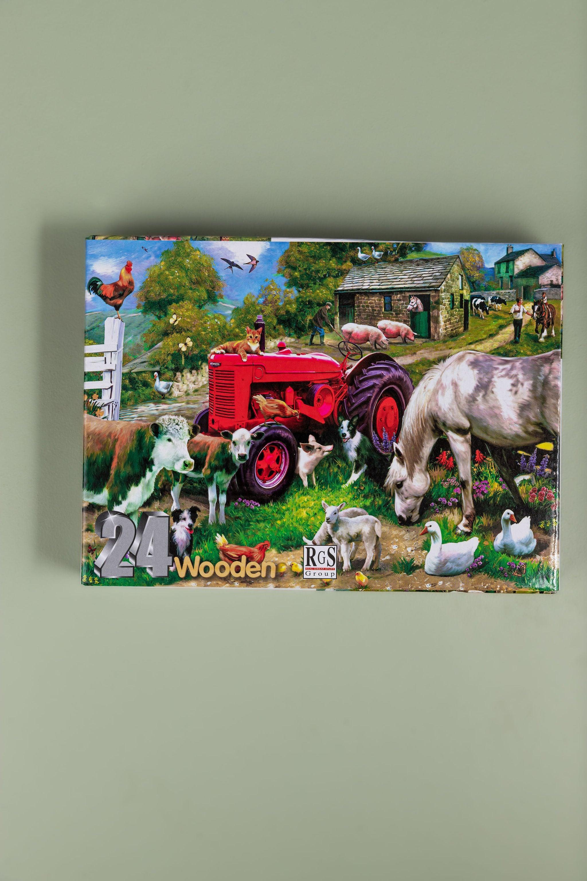 Farmyard Puzzle 24 Pc - tiny tree toys - Smart Thinking