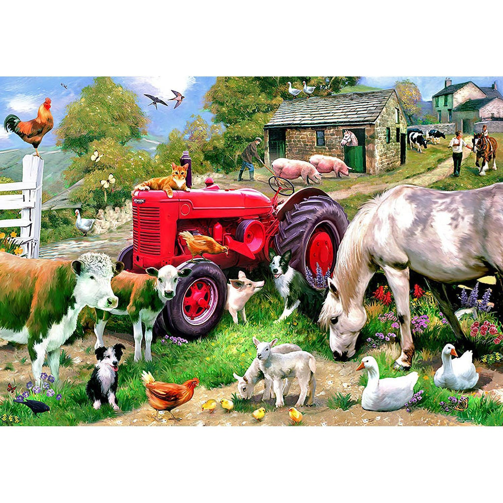 Farmyard Puzzle 24 Pc - tiny tree toys - Smart Thinking
