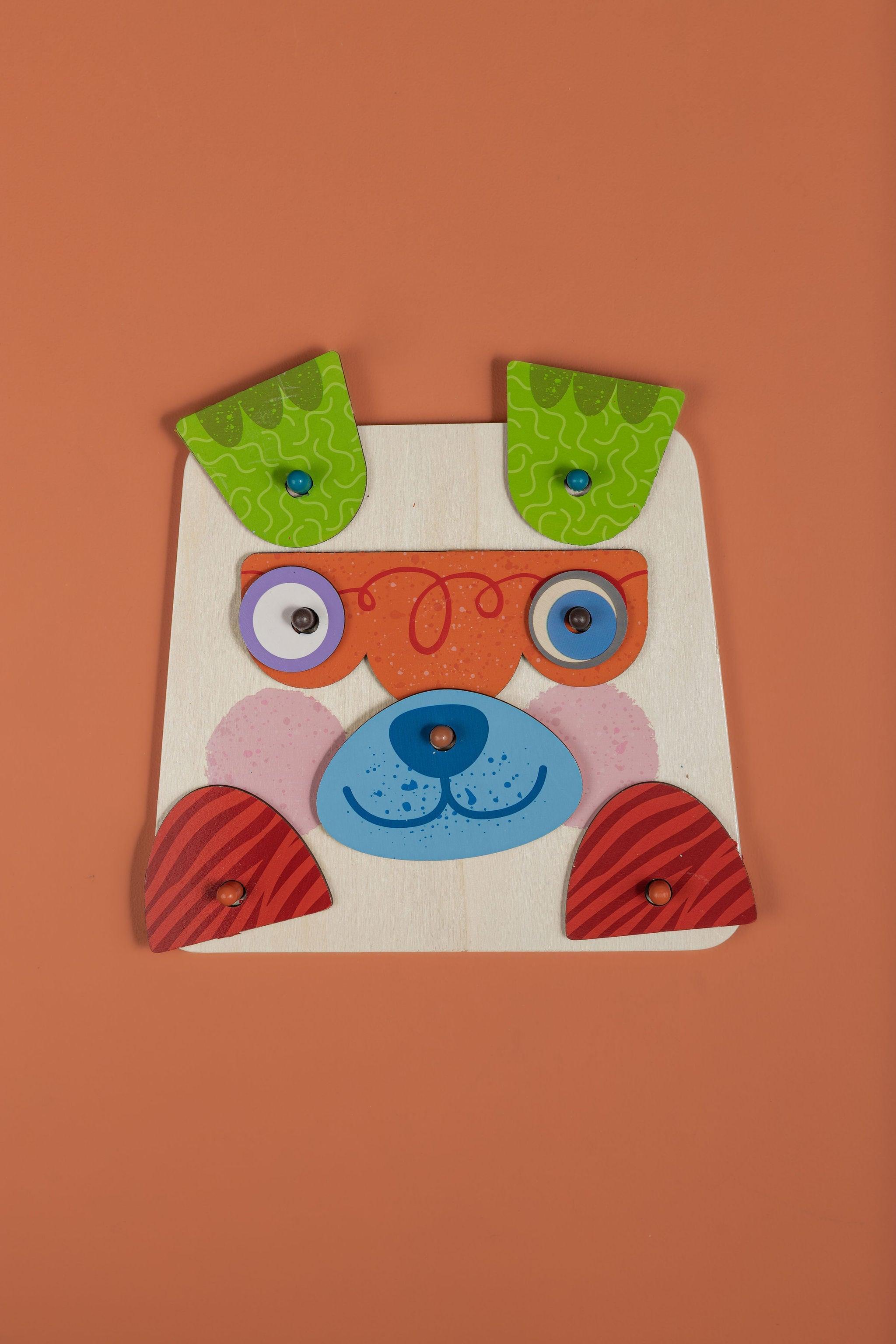 Funny Faces Puzzle - tiny tree toys - tiny tree toys