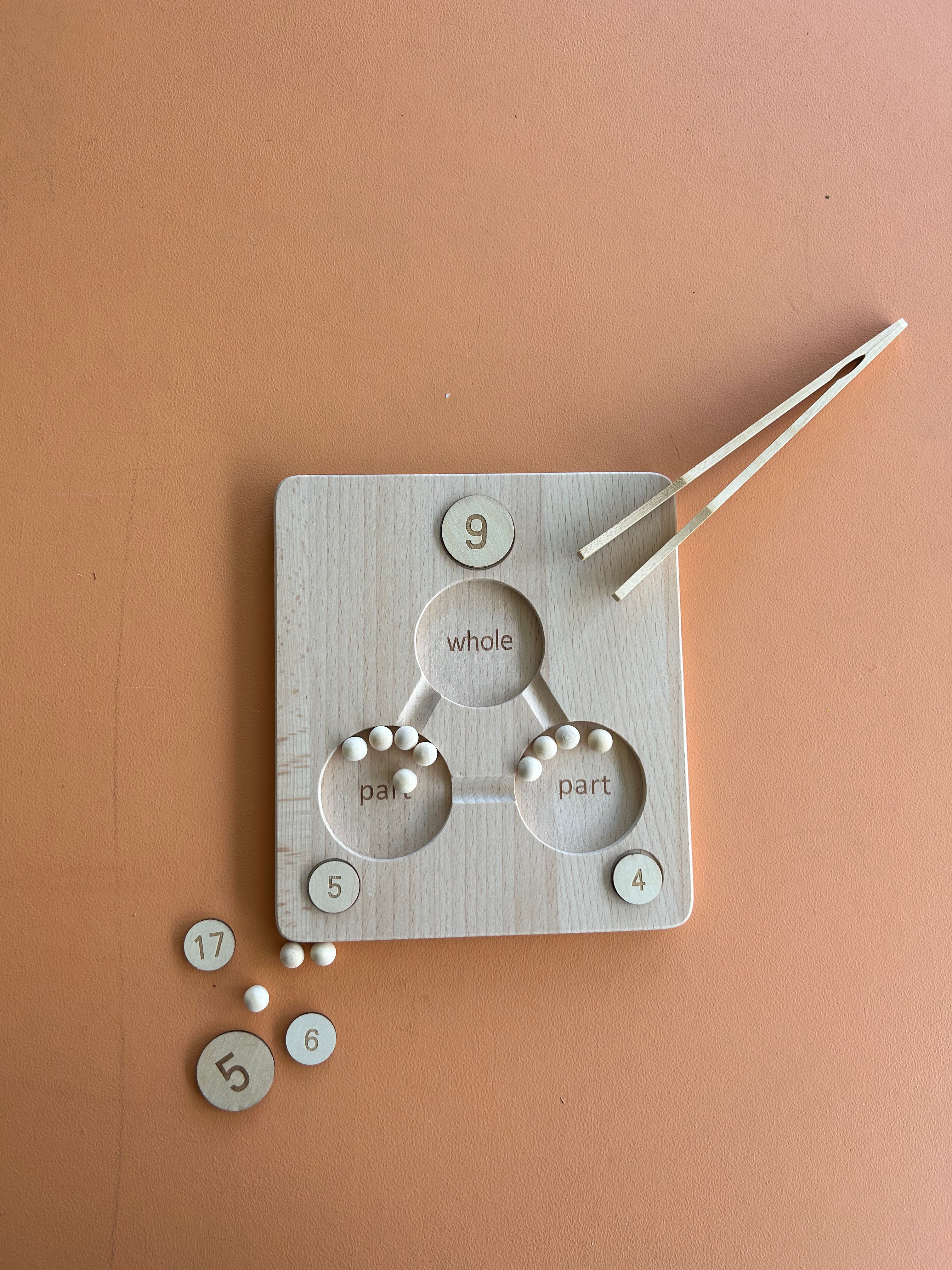 Natural Number Bonds Board - tiny tree toys