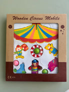 Wooden Circus Mobile - tiny tree toys