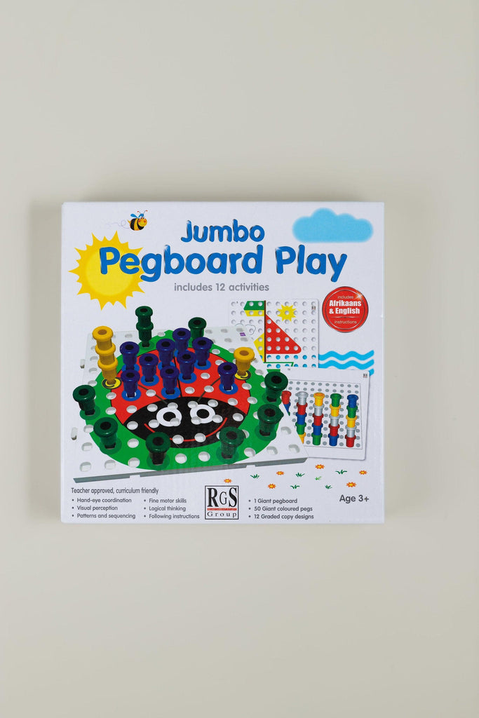 Jumbo Pegboard Play - tiny tree toys - Smart Thinking