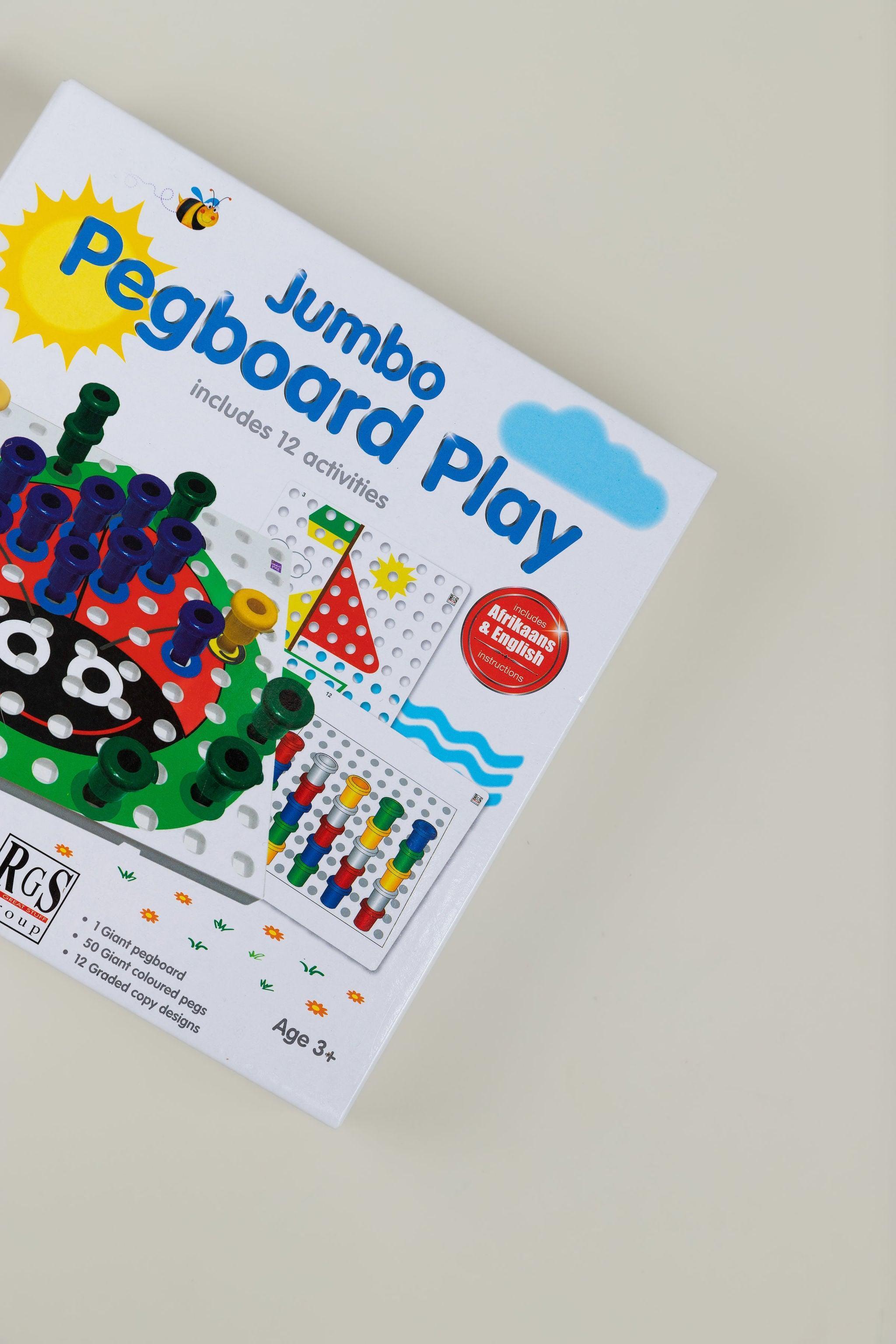 Jumbo Pegboard Play - tiny tree toys - Smart Thinking