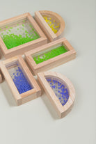 Kidpak Sensory Beads Blocks - tiny tree toys - Kidpik