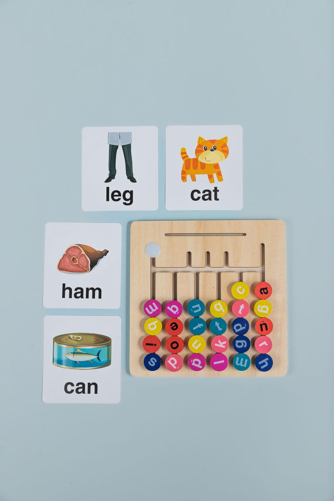 Letter Planning Game - tiny tree toys - tiny tree toys