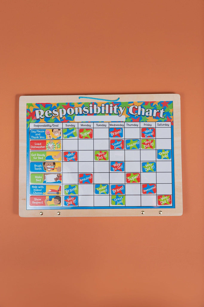 Magnetic Responsibility Chart - tiny tree toys - Melissa & Doug