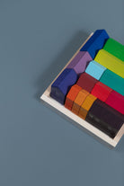 My City Coloured Blocks - tiny tree toys - tiny tree toys