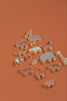 Natural Wooden Stacking Animals - tiny tree toys - tiny tree toys