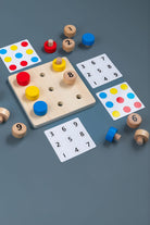 Number & Colour Sequence Game - tiny tree toys