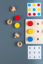 Number & Colour Sequence Game - tiny tree toys