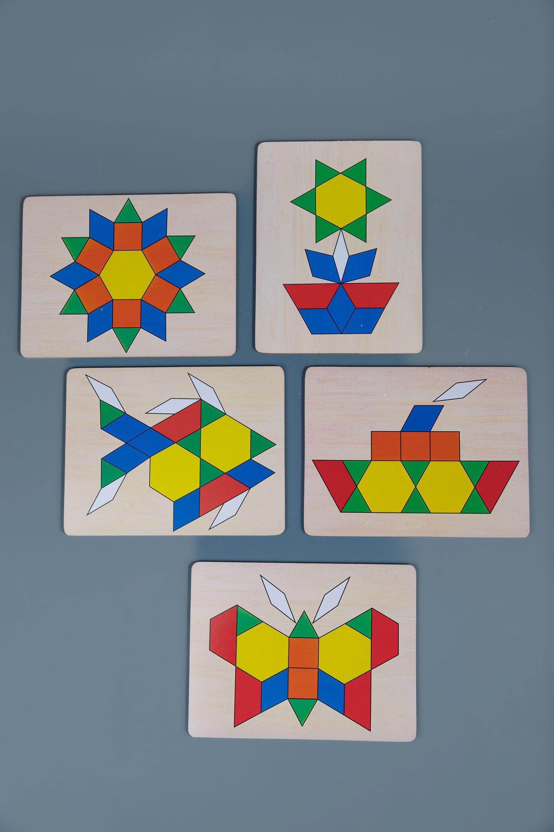 Pattern Blocks & Boards – tiny tree toys