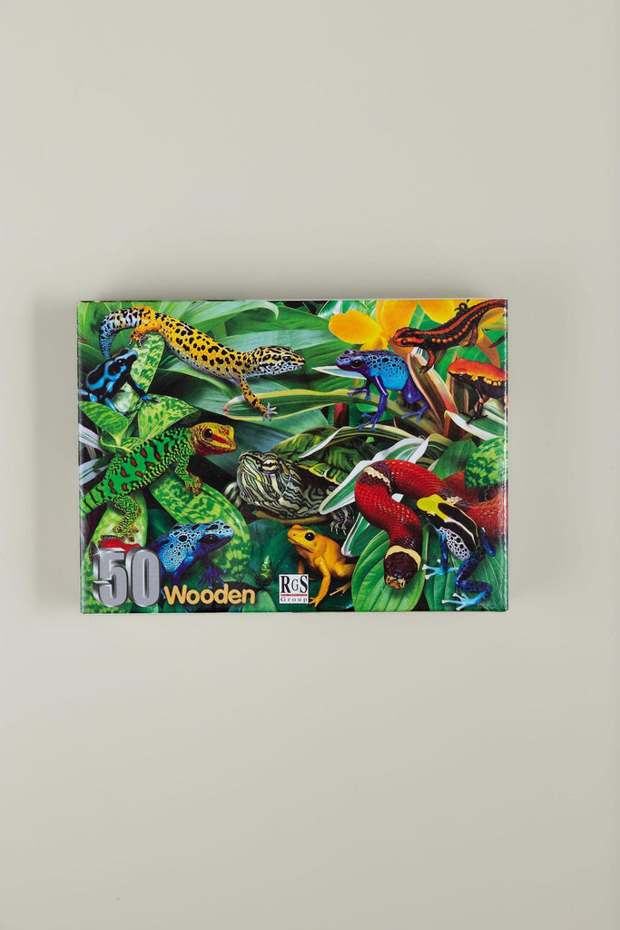 Reptiles Puzzle 50Pcs A4 - tiny tree toys - Smart Thinking