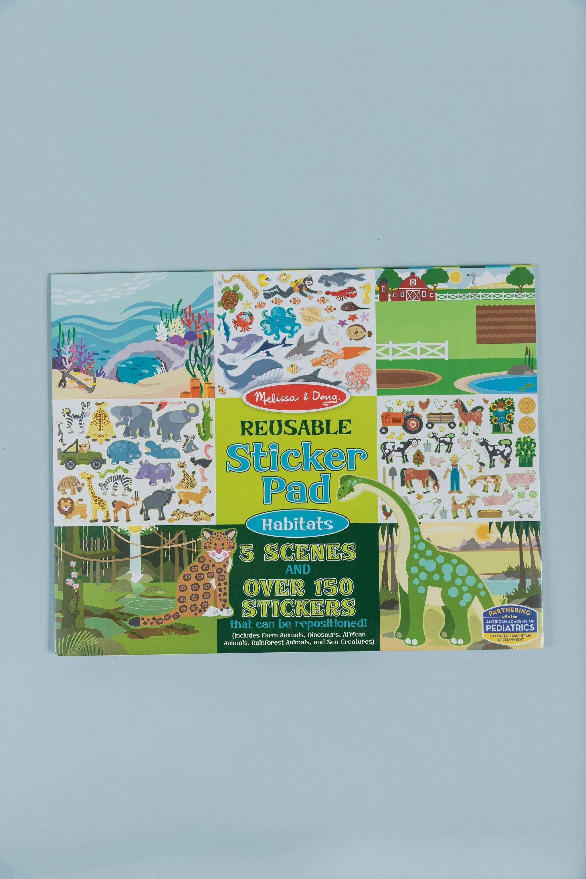 Melissa & Doug 30500 Under The Sea Reusable Sticker Pad - for sale online